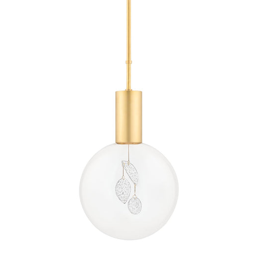 Gio Pendant in Aged Brass
