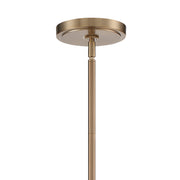 Keenan 4 Light 48" Linear Chandelier in Vibrant Gold