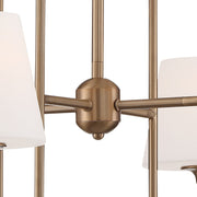 Keenan 8 Light 28" Chandelier in Vibrant Gold