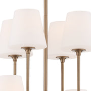 Keenan 8 Light 28" Chandelier in Vibrant Gold