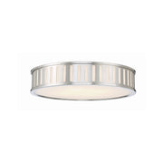 Kendal 4 Light 22.5" Flush Mount in Polished Nickel