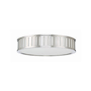 Kendal 4 Light 22.5" Flush Mount in Polished Nickel