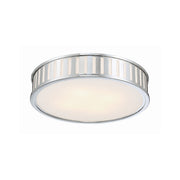 Kendal 4 Light 22.5" Flush Mount in Polished Nickel