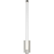 Phobos 1-Light Large Wall Sconce in Polished Nickel