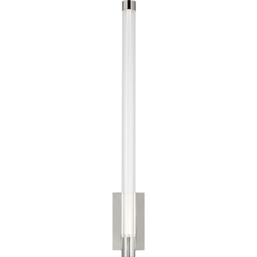 Phobos 1-Light Large Wall Sconce in Polished Nickel