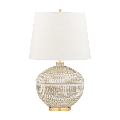 Katonah Table Lamp in Gold Leaf