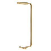 Renwick Floor Lamp in Aged Brass