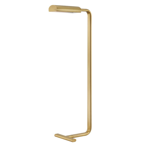 Renwick Floor Lamp in Aged Brass