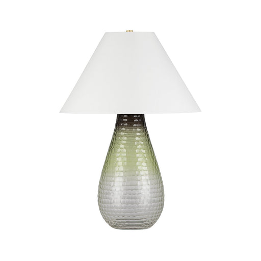 Mulberry Table Lamp in Aged Brass