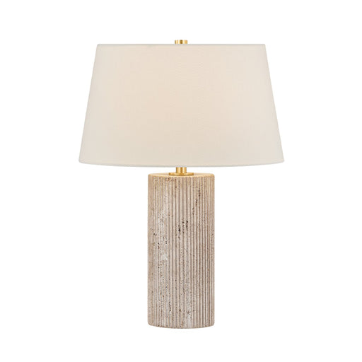 Highland Mills Small Table Lamp in Aged Brass