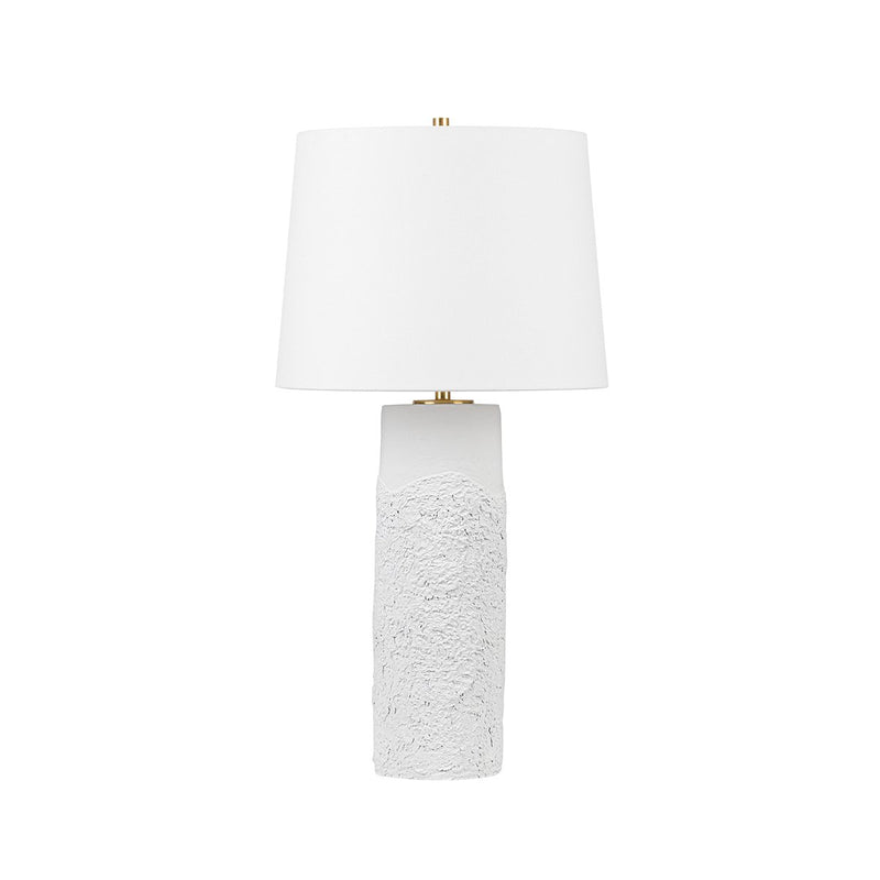 Tolland Table Lamp in Aged Brass