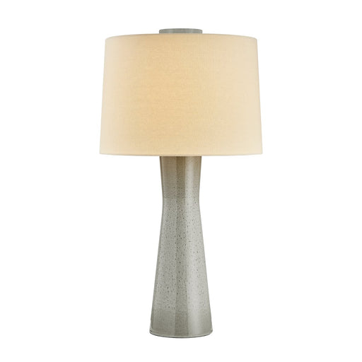 Havelock Table Lamp in Aged Brass / Ceramic Roan Grey