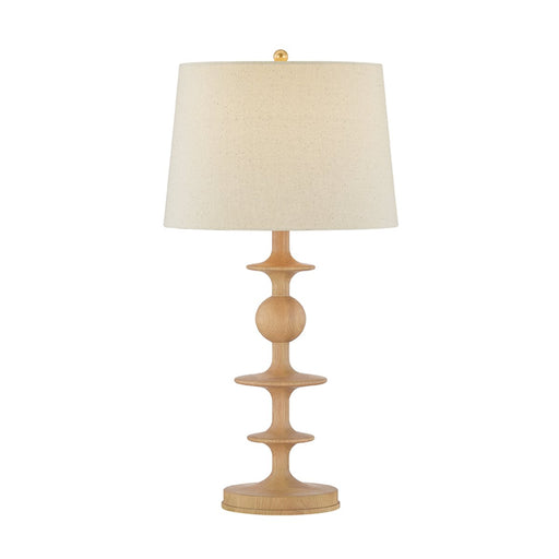 Jefferson Heights Table Lamp in Aged Brass