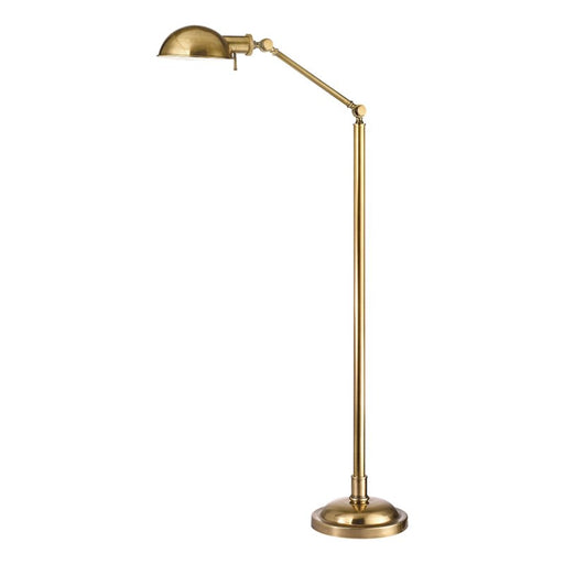Girard Floor Lamp in Vintage Brass