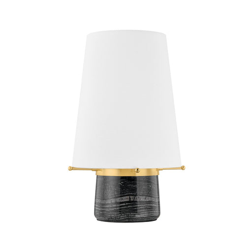 Central Valley Rechargeable Table Lamp in Aged Brass