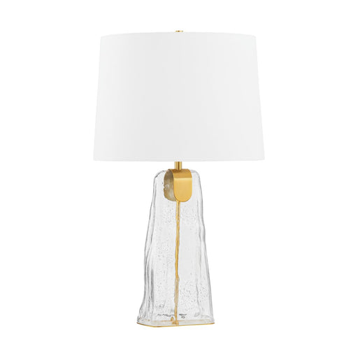 Midura Table Lamp in Aged Brass