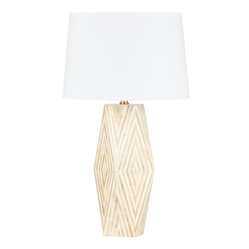 Syracuse Table Lamp in Aged Brass