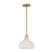 Layton 1 Light 9.75" Pendant in Luxe Gold