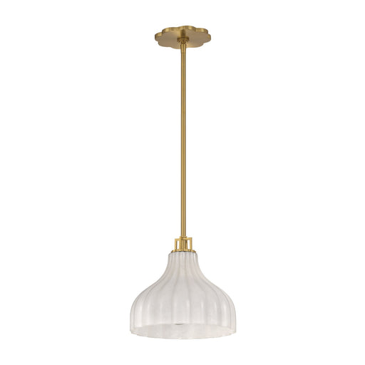 Layton 1 Light 9.75" Pendant in Luxe Gold