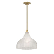 Layton 1 Light 15" Pendant in Luxe Gold