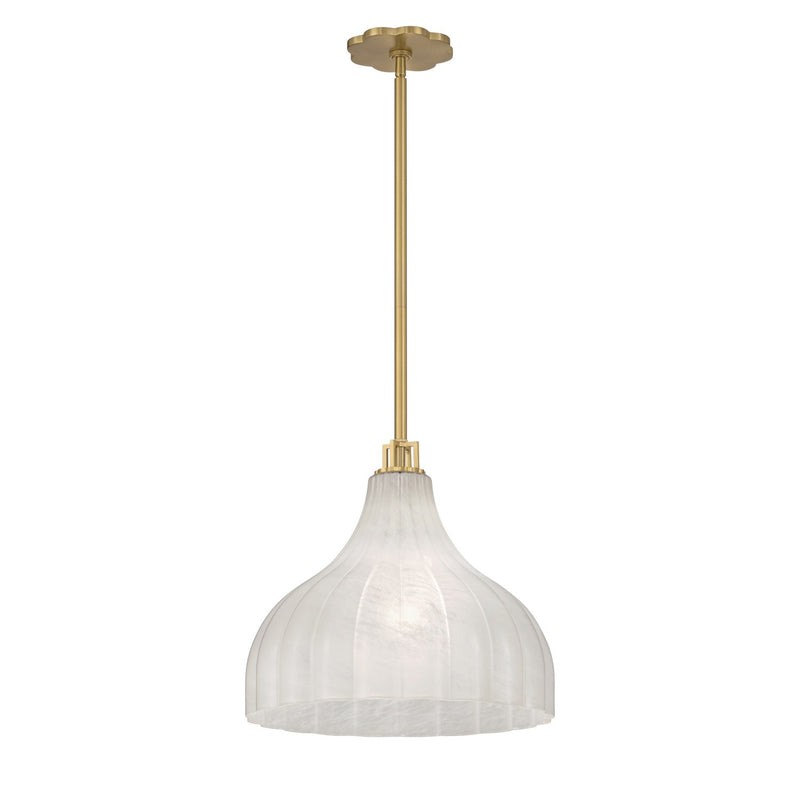Layton 1 Light 15" Pendant in Luxe Gold