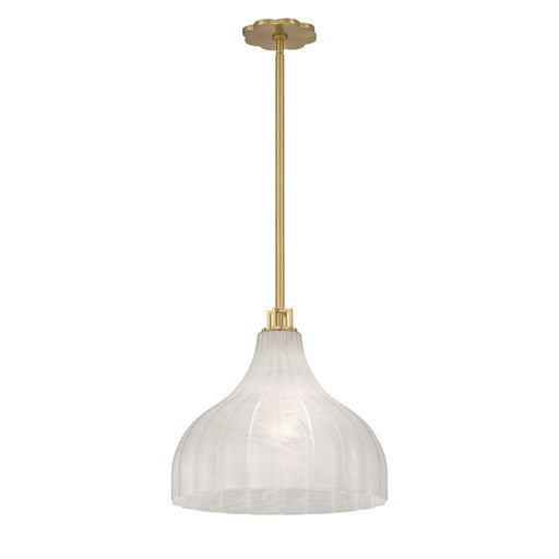 Layton 1 Light 15" Pendant in Luxe Gold