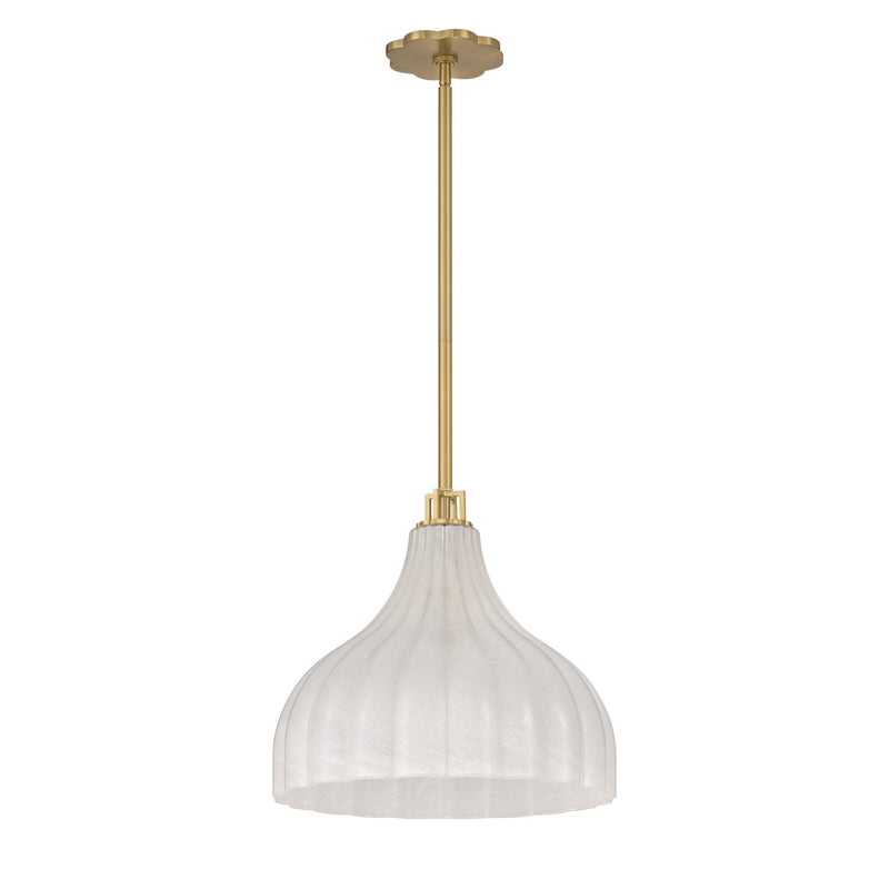 Layton 1 Light 15" Pendant in Luxe Gold