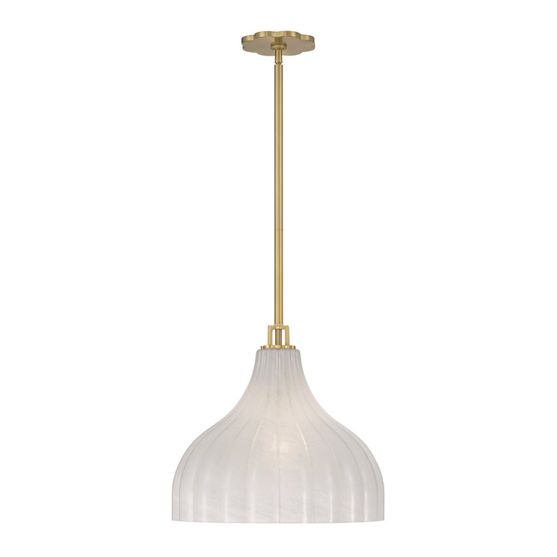 Layton 1 Light 15" Pendant in Luxe Gold
