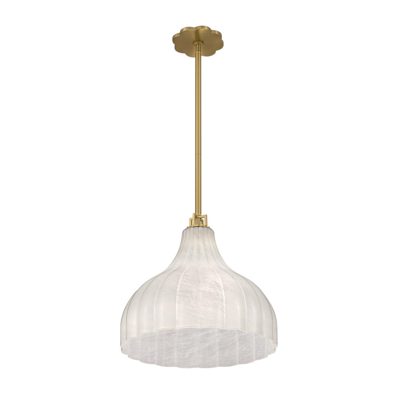Layton 1 Light 15" Pendant in Luxe Gold