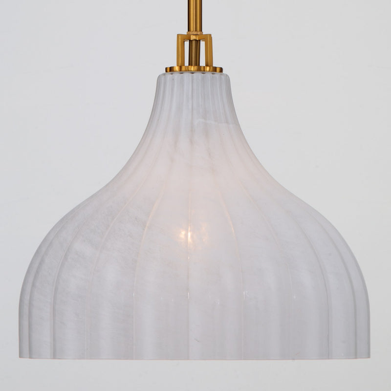 Layton 1 Light 15" Pendant in Luxe Gold