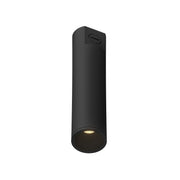 Lorna 10" Concrete Ceiling Flush Mount, 2" Diameter in Black