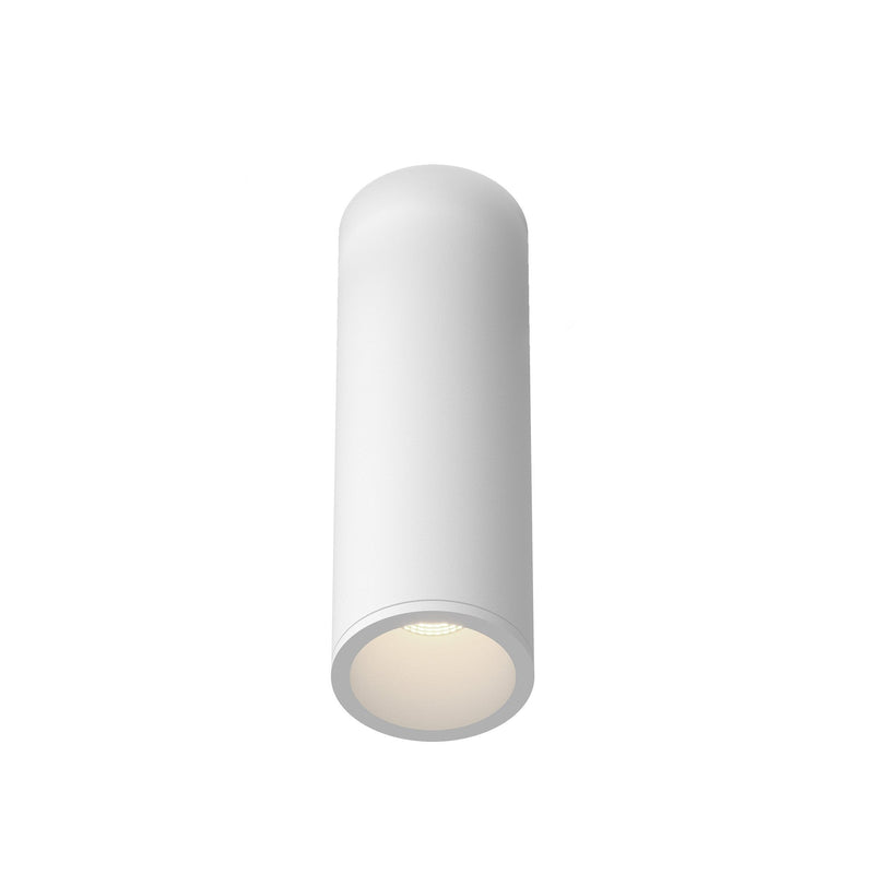 Lorna 7" Flush Mount, 2" Diameter in White