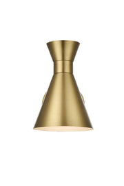 Halycon 8" Bath Sconce in Satin Gold