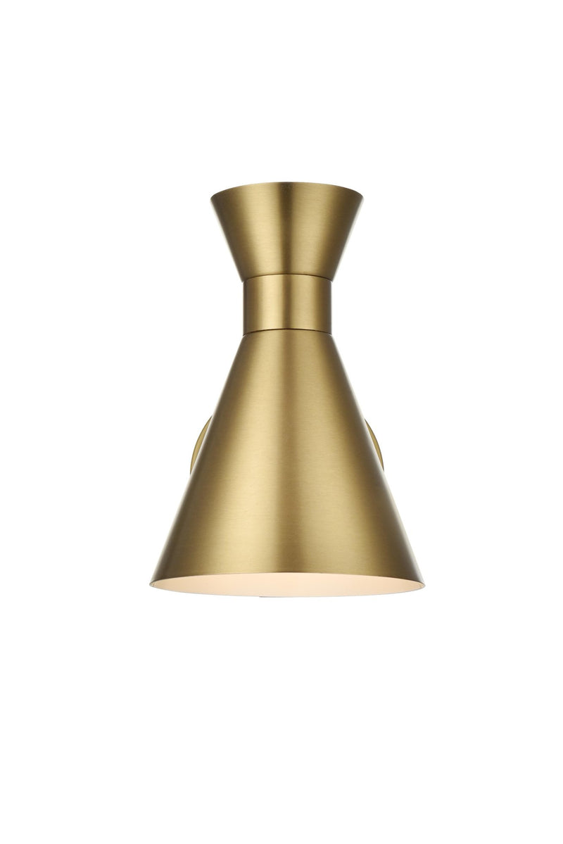 Halycon 8" Bath Sconce in Satin Gold