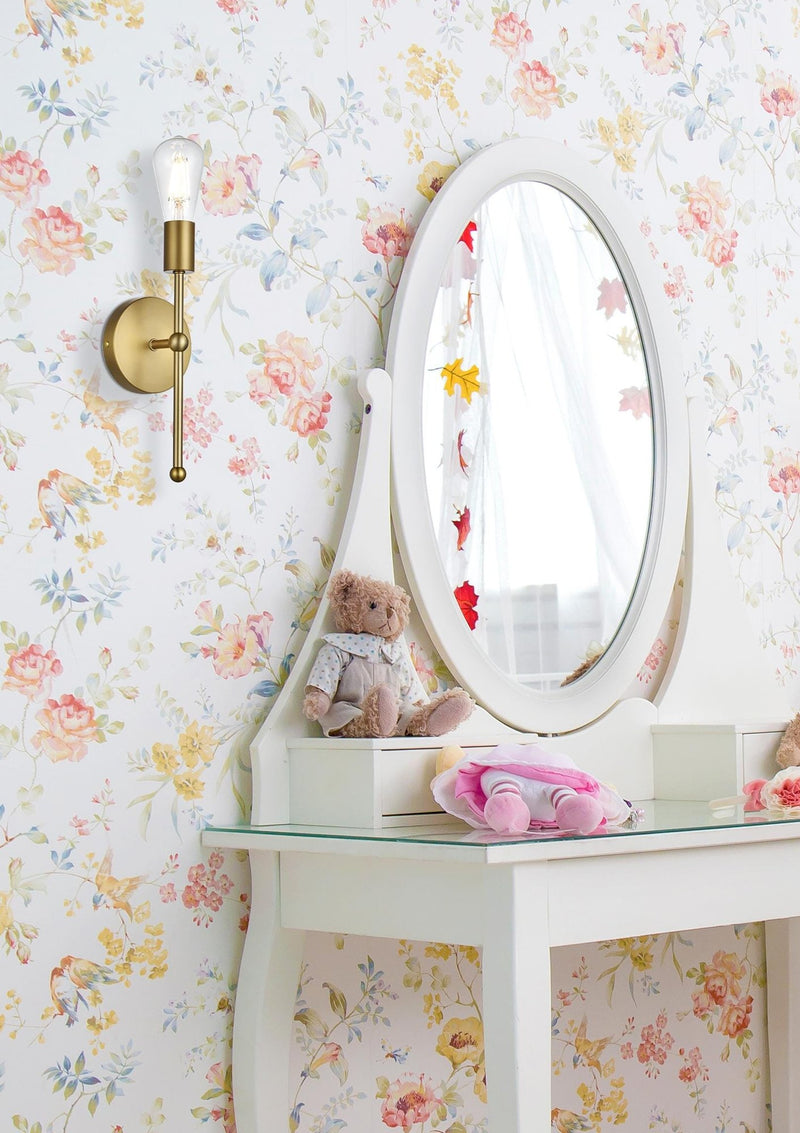 Keely Bath Sconce in Satin Gold