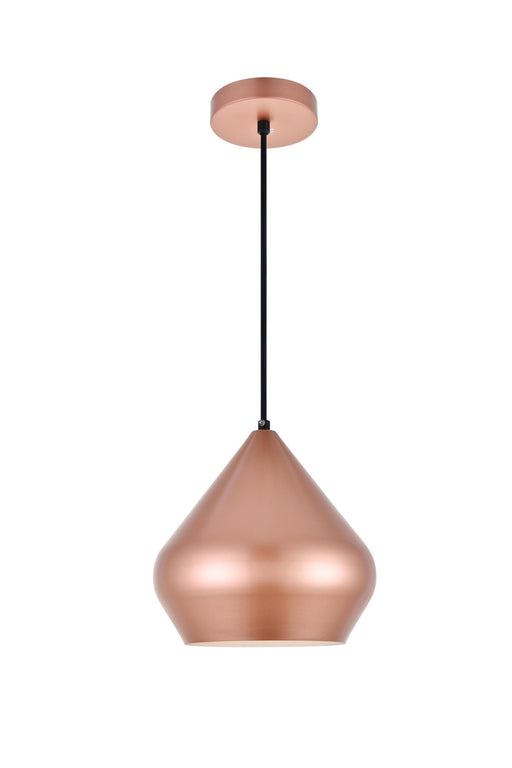 Axiom 10" Mini Pendant in Honey Gold