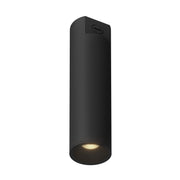 Lorna 14" Concrete Ceiling Flush Mount, 3" Diameter in Black