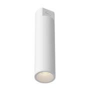 Lorna 14" Concrete Ceiling Flush Mount, 3" Diameter in White