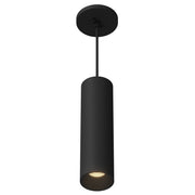 Lorna 12" Pendant, 3" Diameter in Black