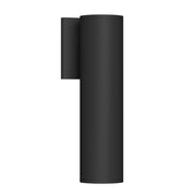 Lorna 12" Outdoor Wall Light, 3" Diameter in Black