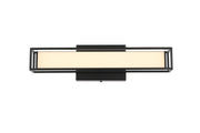 Aden 16" LED Bath Vanity Light in Black