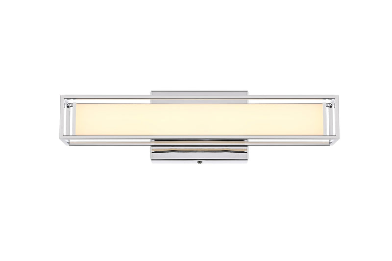 Aden 16" LED Bath Vanity Light in Chrome