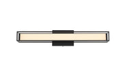 Aden 24" LED Bath Vanity Light in Black