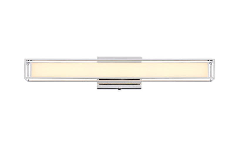 Aden 24" LED Bath Vanity Light in Chrome