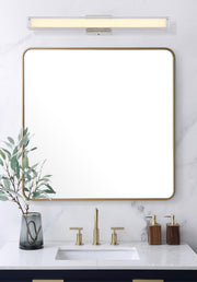 Aden 31" LED Bath Vanity Light in Chrome