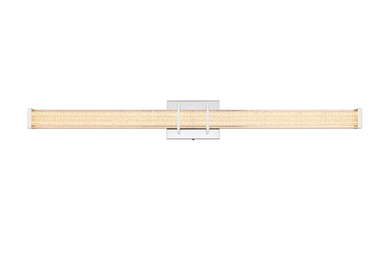Ivaan 36" LED Bath Vanity Light in Chrome