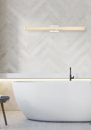 Ivaan 36" LED Bath Vanity Light in Chrome