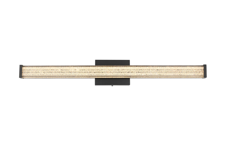 Jaxx 31" Bath Vanity Light in Black