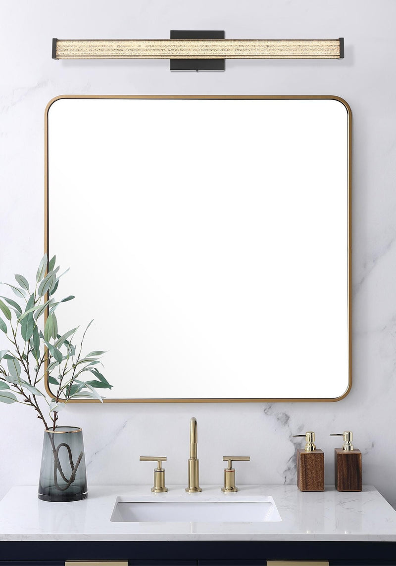 Jaxx 31" Bath Vanity Light in Black