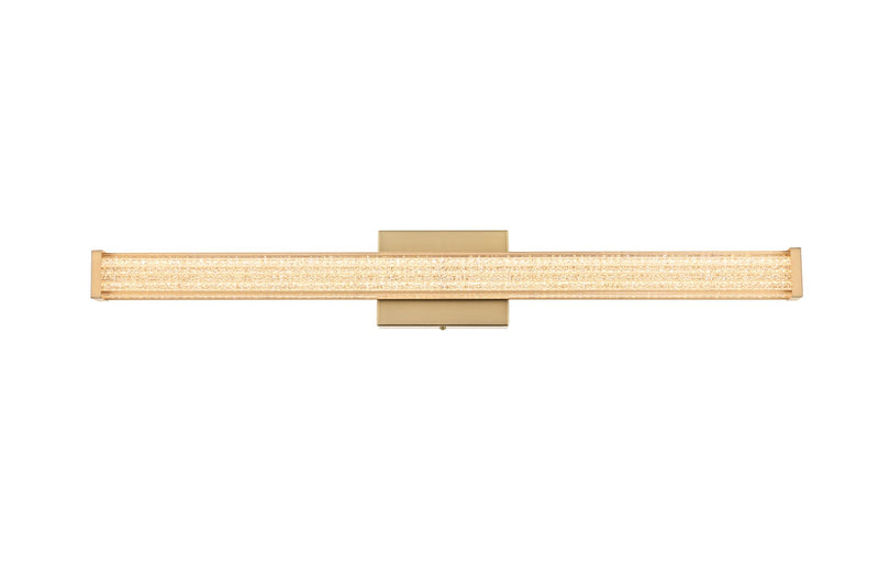 Jaxx 31" Bath Vanity Light in Satin Gold